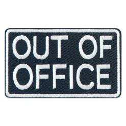 Out Of Office Embroidered Iron-On & Adhesive Patch by Make Market®