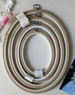 Oval Flexi Hoop Nurge 230-6 Sand