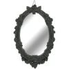 Oval Wall Mirror in Ornate Rose & Leaf Frame by Ashland®