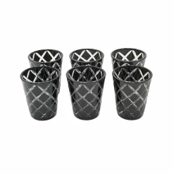 1.5oz. Black Diamond Shot Glasses, 6ct. by Ashland®