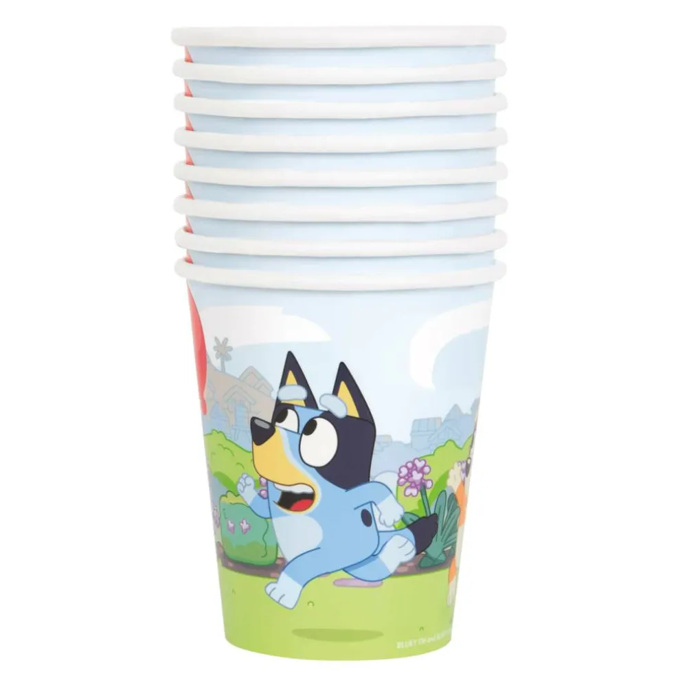 9oz. Bluey Paper Cups, 8ct.