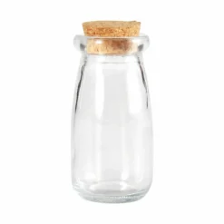 3.3oz. Clear Glass Bottle with Cork by Ashland®