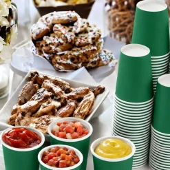 9 oz Disposable Plastic Party Cups, 10 Pack, Multiple Colors