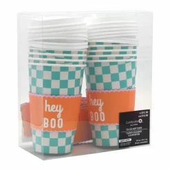 16oz. Halloween Hey Boo Paper To-Go Hot Cups, 10ct. by Celebrate Itâ„¢
