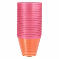9oz. Halloween Orange and Pink Cups, 20ct. by Celebrate It™