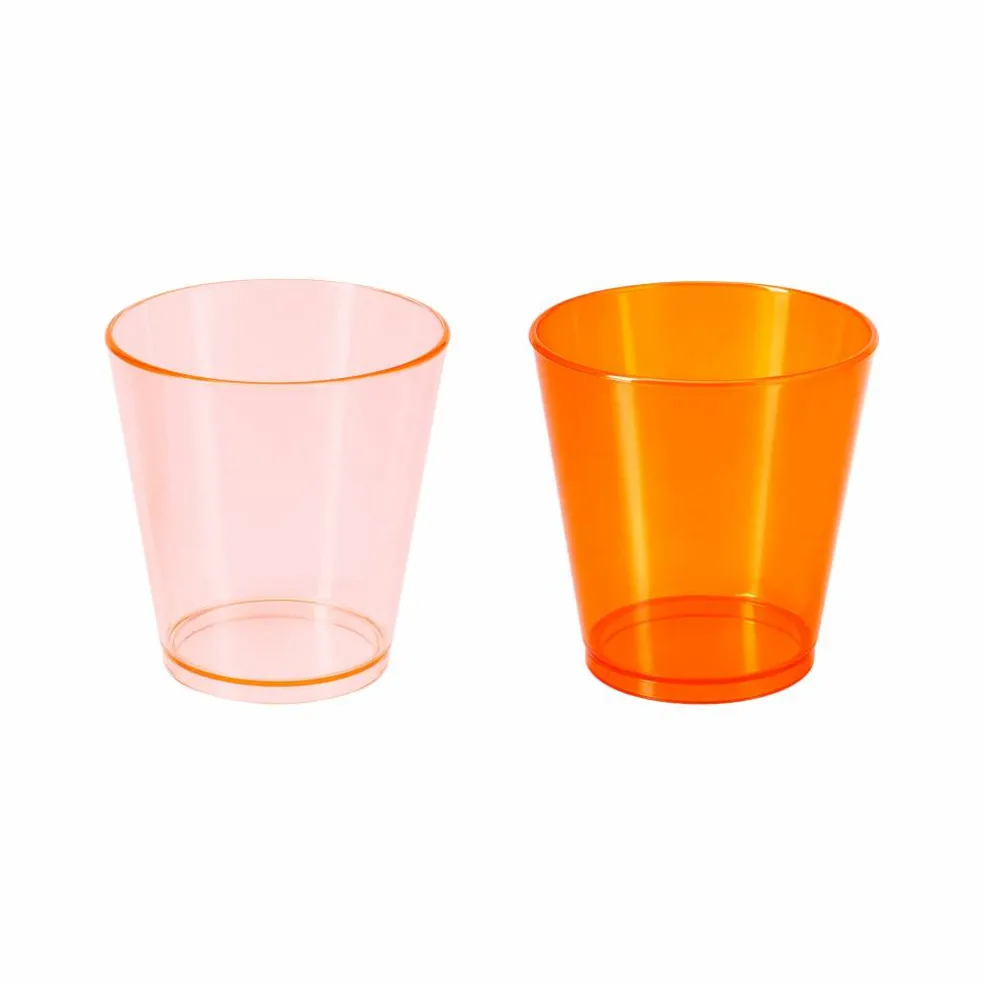 2oz. Halloween Orange and Pink Shot Glasses, 20ct. by Celebrate It™