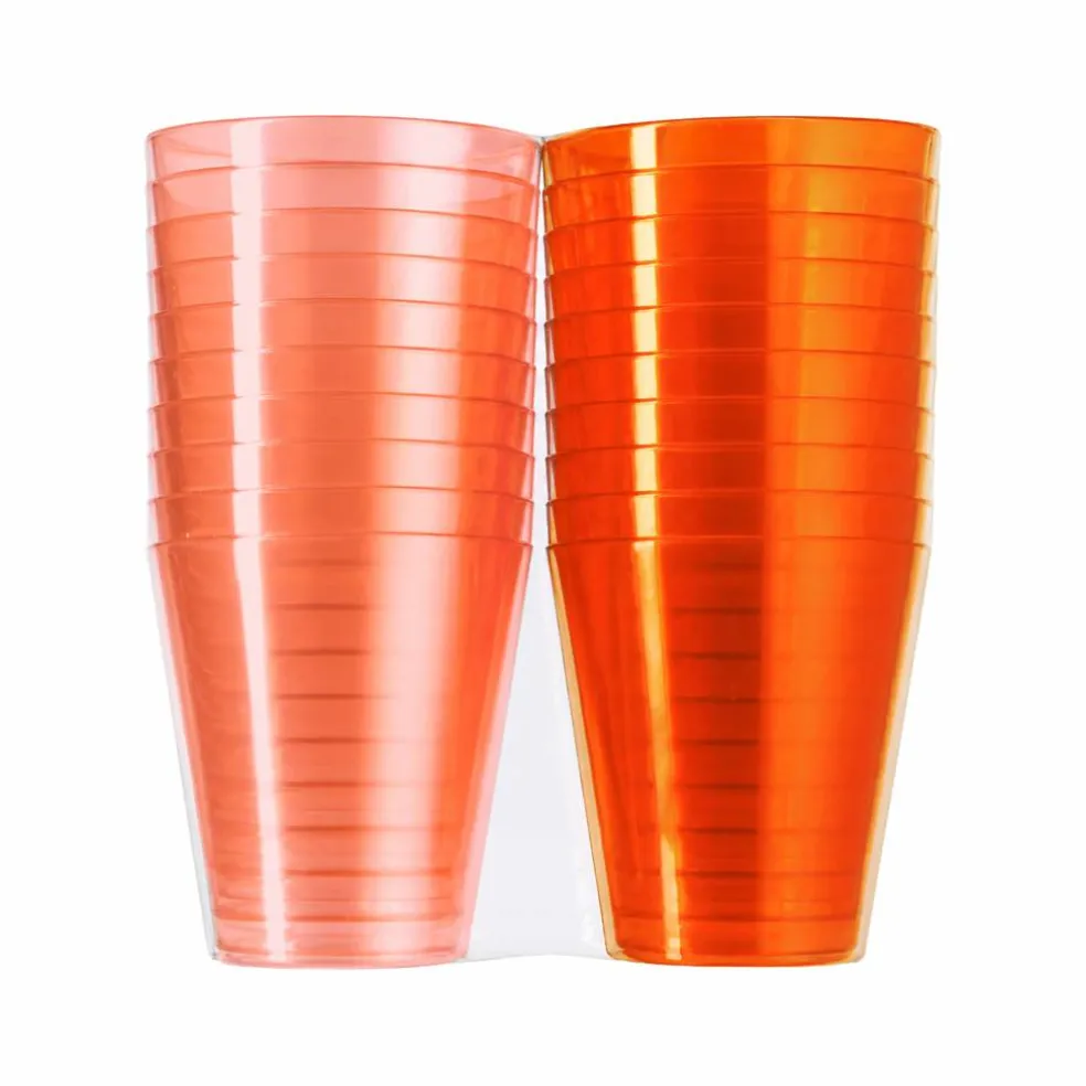 2oz. Halloween Orange and Pink Shot Glasses, 20ct. by Celebrate It™