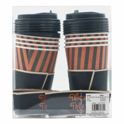 16oz. Halloween Trick or Treat Paper To-Go Hot Cups, 10ct. by Celebrate It™