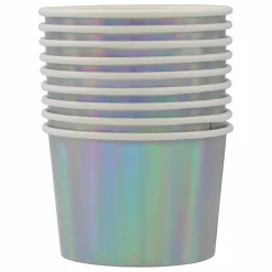 8oz. Iridescent Snack Cups, 10ct. by Celebrate It™