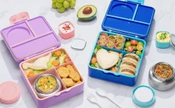 60oz Leakproof Bento Lunch Box for Kids with 8.5oz Thermo Food Jar