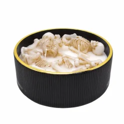 10.5oz. Midnight Woods Scented Skull & Bones Jar Candle by Ashland®