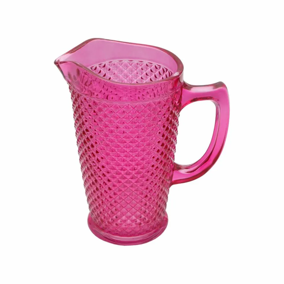 43oz. Pink Glass Pitcher by Ashland®