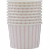 8oz. Pink Stripe Snack Cups, 10ct. by Celebrate It™