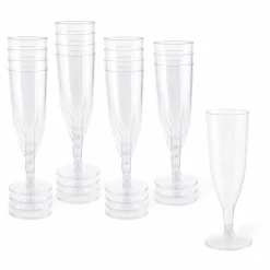 5oz. Plastic Champagne Flutes by Celebrate It™, 16ct.