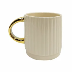 4.2oz. Ribbed Ceramic Mug by Ashland®