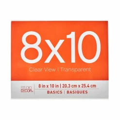 12 Pack: Acrylic Bent Horizontal 8" x 10" Frame, Basics by Studio Décor®