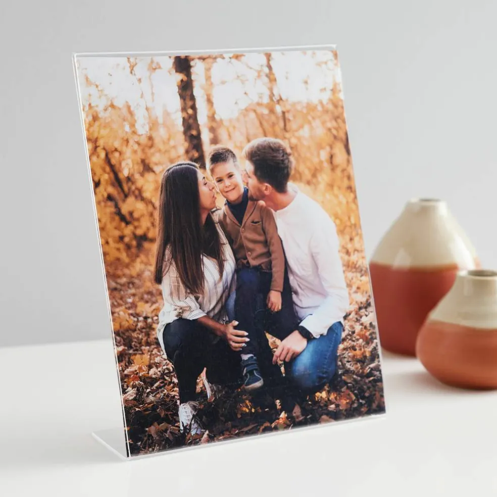 12 Pack: Acrylic Bent Vertical 8" x 10" Frame, Basics by Studio Décor®