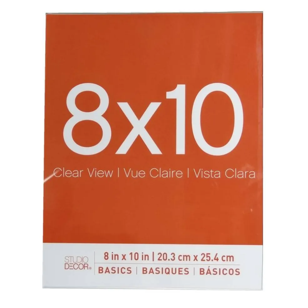 12 Pack: Acrylic Bent Vertical 8" x 10" Frame, Basics by Studio Décor®