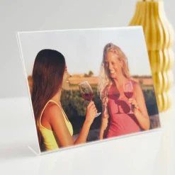 24 Pack: Acrylic Horizontal Bent 5" x 7" Frame, Basics by Studio Décor®