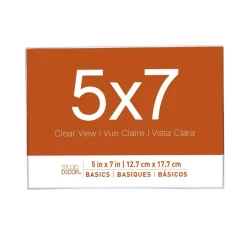 24 Pack: Acrylic Horizontal Bent 5" x 7" Frame, Basics by Studio Décor®