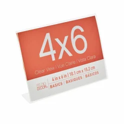 24 Pack: Acrylic Horizontal Bent 4