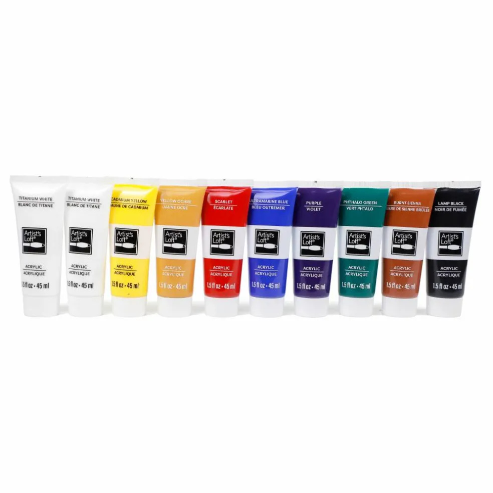 6 Pack: Acrylic Paint Art Set by Artist's Loft™