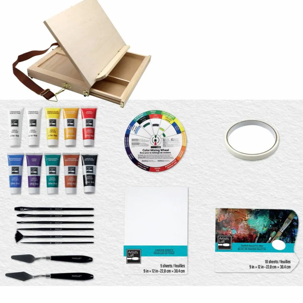 6 Pack: Acrylic Paint Art Set by Artist's Loft™