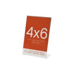 24 Pack: Acrylic Vertical Bent 4" x 6" Frame, Basics by Studio Décor®