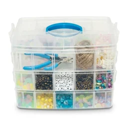 6 Pack: Adjustable Snap Box Jewelry Organizer by Bead Landing™