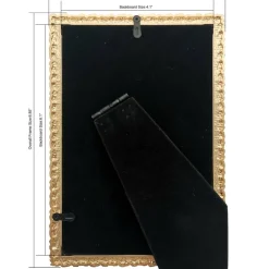12 Pack: Antique Gold Ornate 4