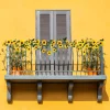 10 Pack Artificial Sunflower Garland, 8.2 Ft Silk Sunflower Vines with Green Leaves, Faux Hanging Flower Garlands for Home, Kitchen, Garden, Wedding Arch, Baby Shower & Party Decorations