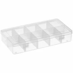 6 Pack: Bead Storage Box with Adjustable Compartments by Bead Landing™