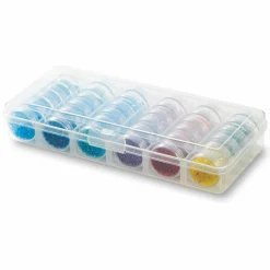 12 Pack: Bead Storage Box with 6 Container Stacks by Bead Landing™