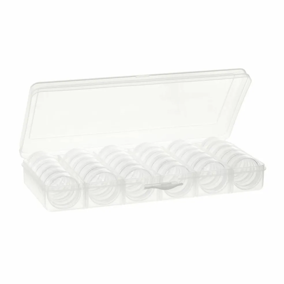 12 Pack: Bead Storage Box with 6 Container Stacks by Bead Landing™