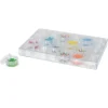 6 Pack: 9.5" Bead Storage Case with Jars by Bead Landing™