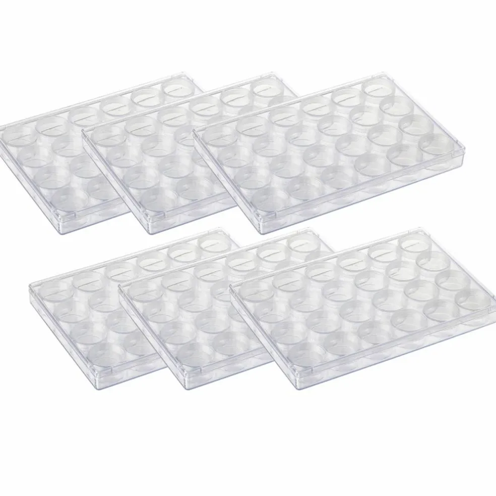 6 Pack: 9.5" Bead Storage Case with Jars by Bead Landing™