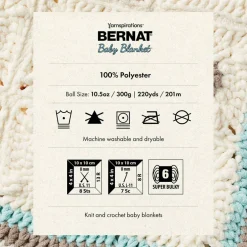 4 Pack Bernat® Baby Blanket™ Yarn