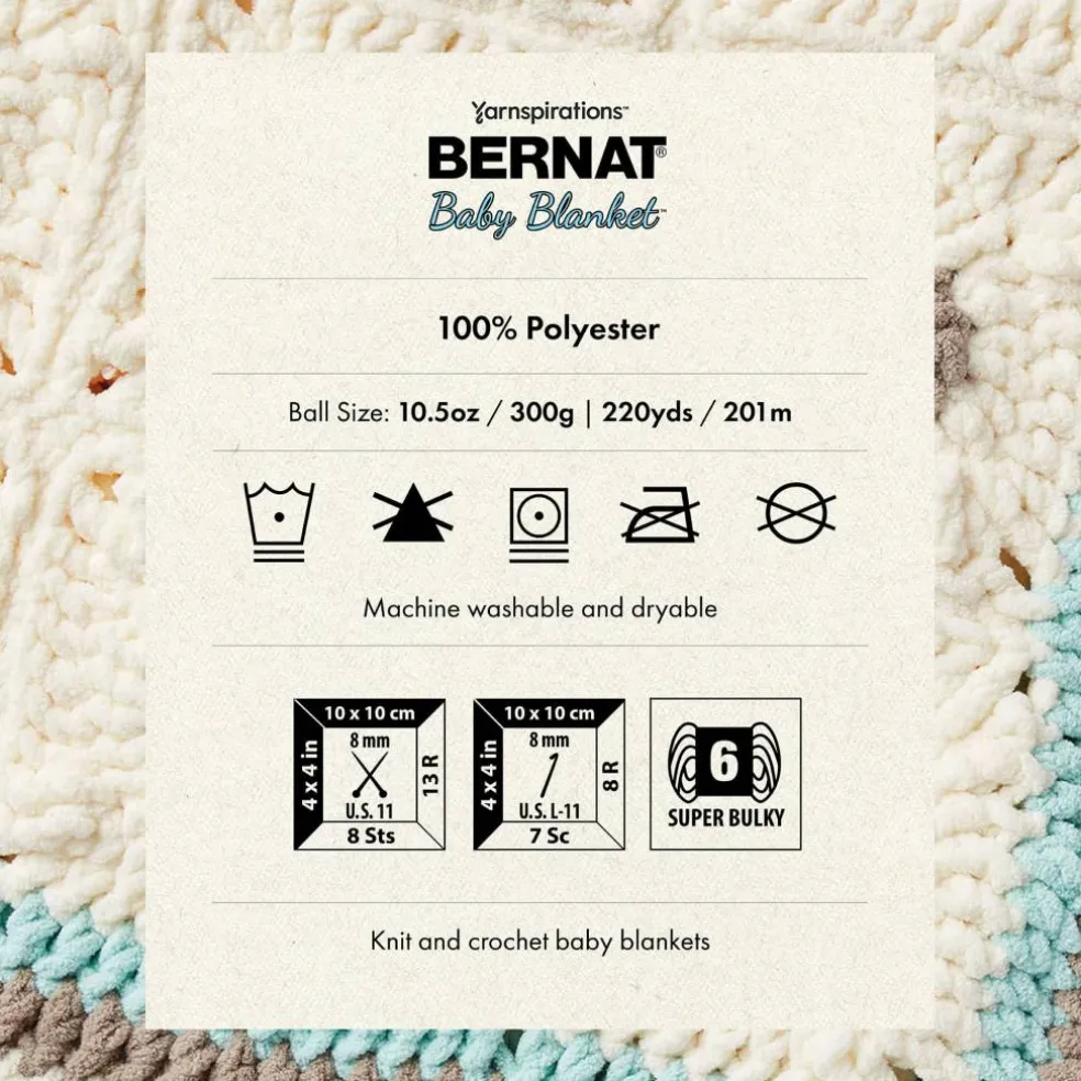 4 Pack Bernat® Baby Blanket™ Yarn