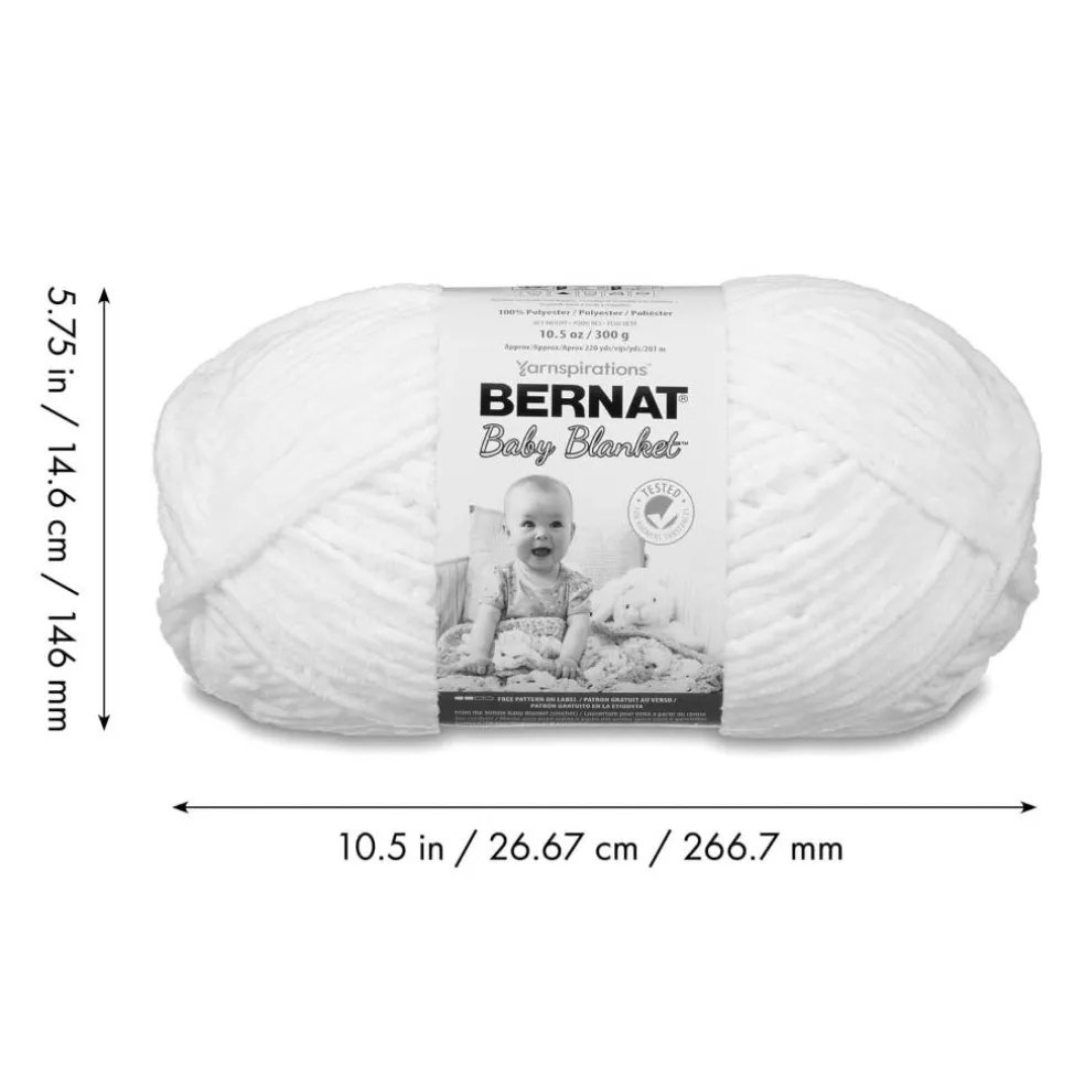 4 Pack Bernat® Baby Blanket™ Yarn