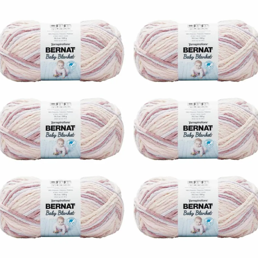 6 Pack: Bernat® Baby Blanket™ Yarn