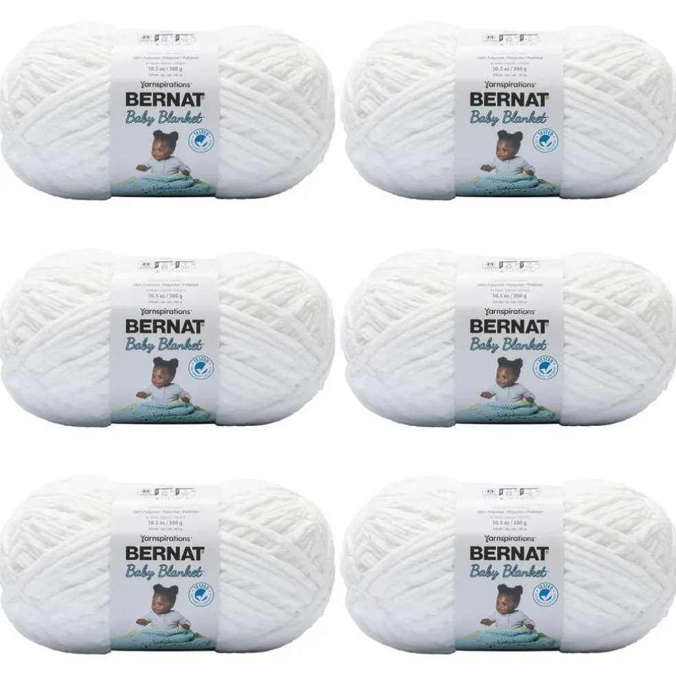 6 Pack: Bernat® Baby Blanket™ Yarn