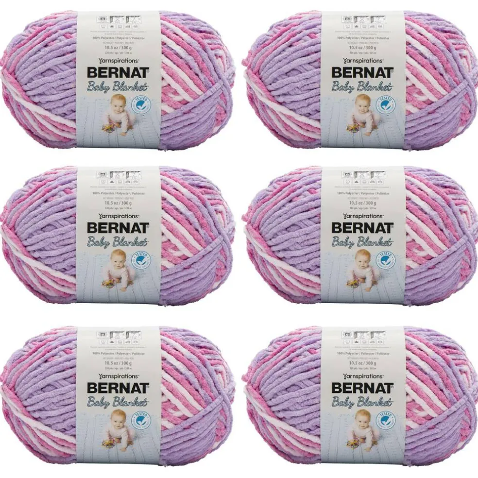 6 Pack: Bernat® Baby Blanket™ Yarn