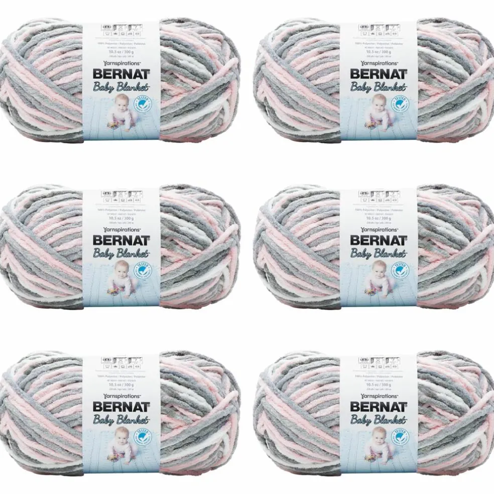 6 Pack: Bernat® Baby Blanket™ Yarn