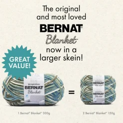 2 Pack Bernat® Blanket™ BB™ Yarn