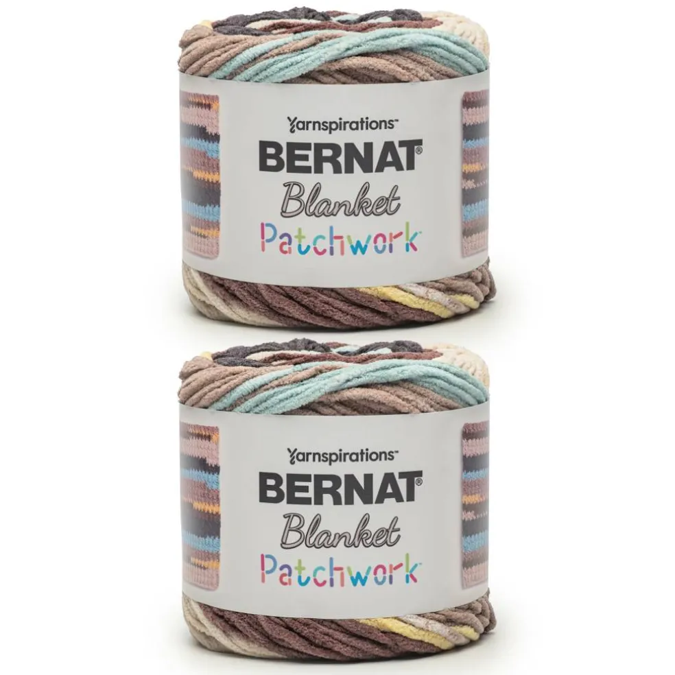 2 Pack Bernat® Blanket Patchwork™ Yarn