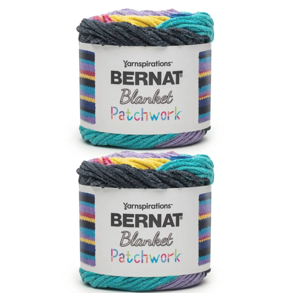 2 Pack Bernat® Blanket Patchwork™ Yarn