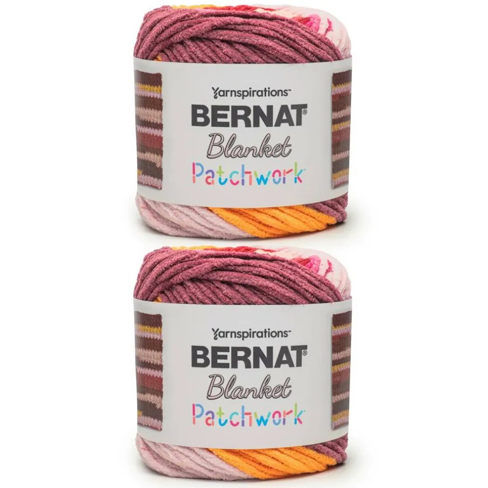 2 Pack Bernat® Blanket Patchwork™ Yarn