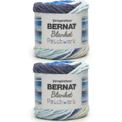 2 Pack Bernat® Blanket Patchwork™ Yarn