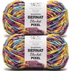 2 Pack Bernat® Blanket Pixel™ Yarn