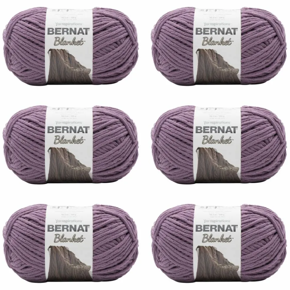 6 Pack: Bernat® Blanket™ Yarn